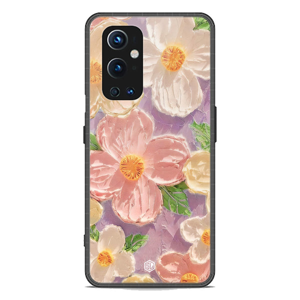 Floral Series Soft Phone Case - Premium Glass Case - Design 11 - OnePlus 9 Pro