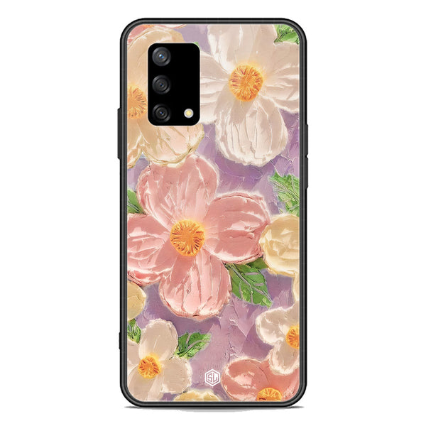 Floral Series Soft Phone Case - Premium Glass Case - Design 11 - Oppo Reno 6 Lite