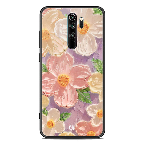 Floral Series Soft Phone Case - Premium Glass Case - Design 11 - Xiaomi Redmi Note 8 Pro