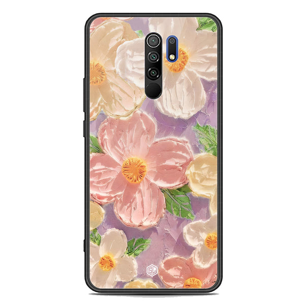 Floral Series Soft Phone Case - Premium Glass Case - Design 11 - Xiaomi Redmi 9 Prime