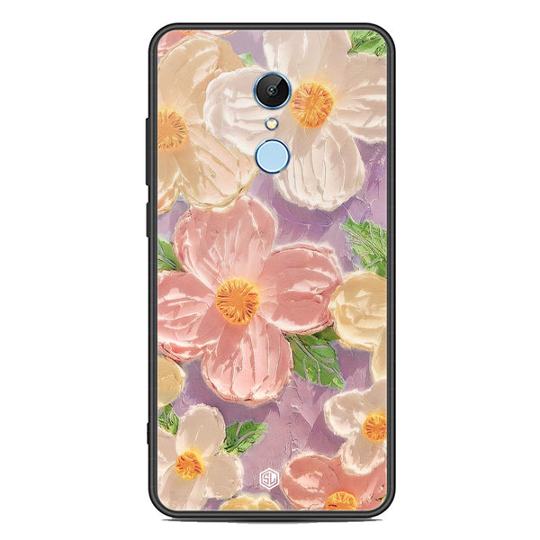 Floral Series Soft Phone Case - Premium Glass Case - Design 11 - Xiaomi Redmi 5