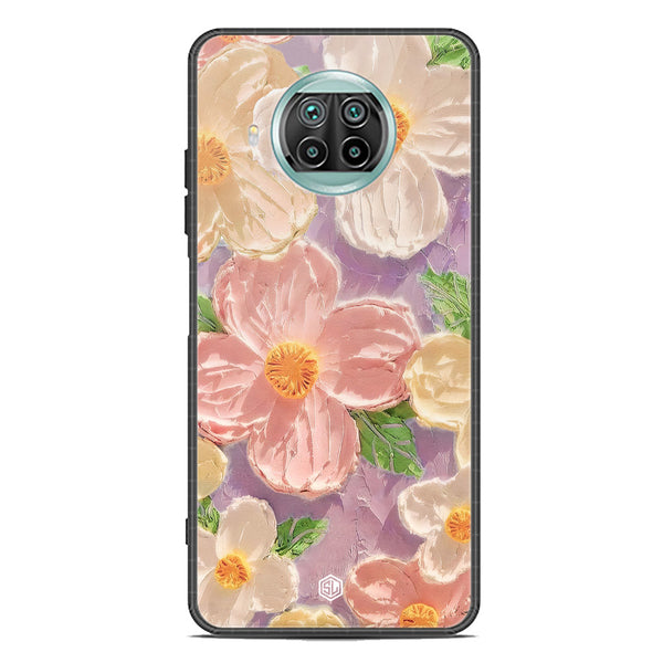 Floral Series Soft Phone Case - Premium Glass Case - Design 11 - Xiaomi Mi 10i