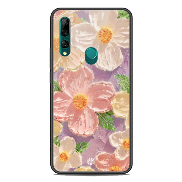 Floral Series Soft Phone Case - Premium Glass Case - Design 11 - Huawei Y9 Prime 2019