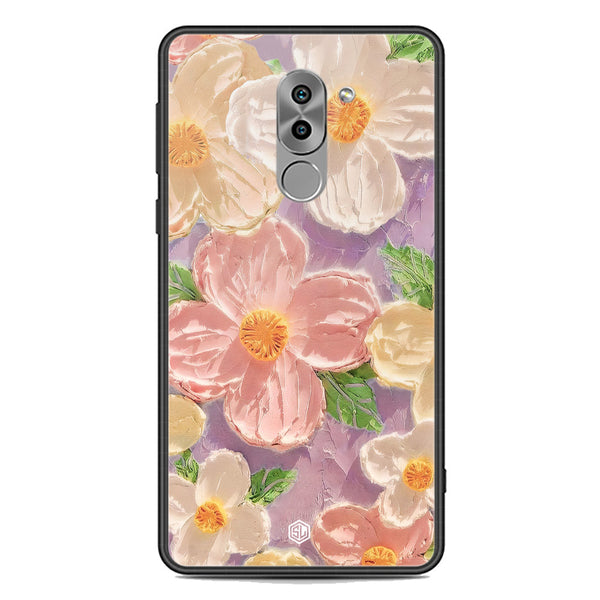 Floral Series Soft Phone Case - Premium Glass Case - Design 11 - Huawei Mate 9 Lite