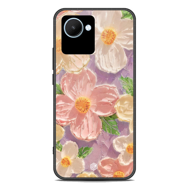 Floral Series Soft Phone Case - Premium Glass Case - Design 11 - Realme C30s