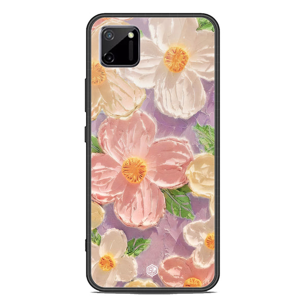 Floral Series Soft Phone Case - Premium Glass Case - Design 11 - Realme C11