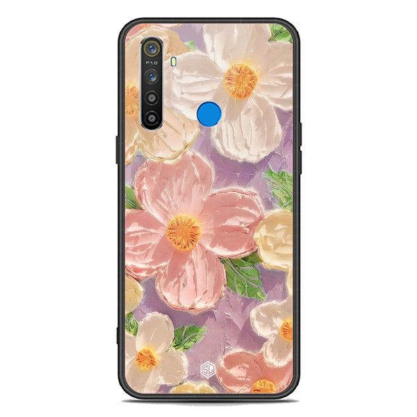 Floral Series Soft Phone Case - Premium Glass Case - Design 11 - Realme 6i