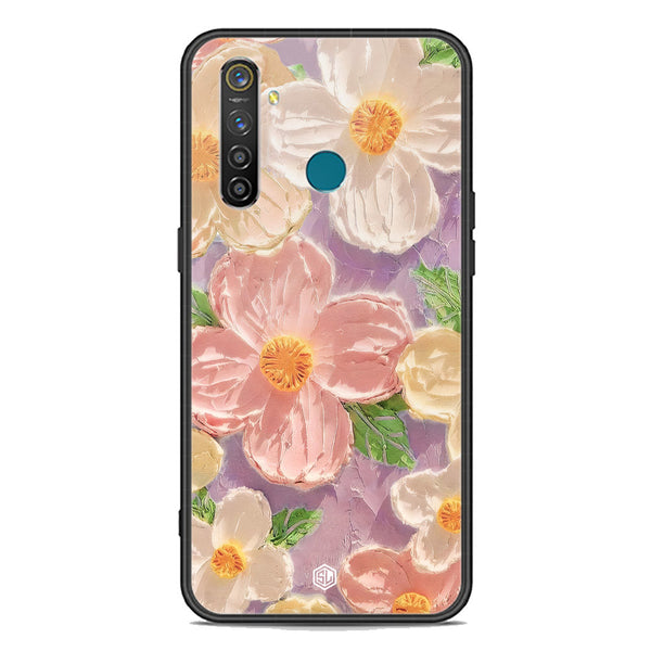 Floral Series Soft Phone Case - Premium Glass Case - Design 11 - Realme 5 Pro