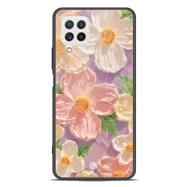 Floral Series Soft Phone Case - Premium Glass Case - Design 11 - Samsung Galaxy M32