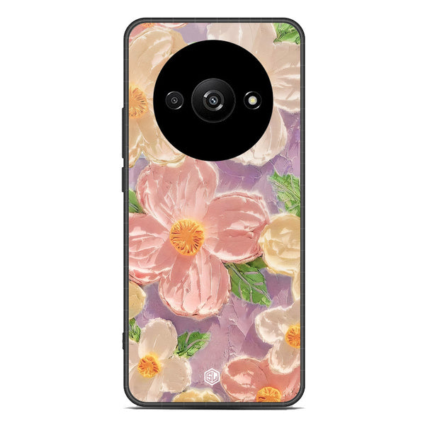 Floral Series Soft Phone Case - Premium Glass Case - Design 11 - Xiaomi Redmi A3