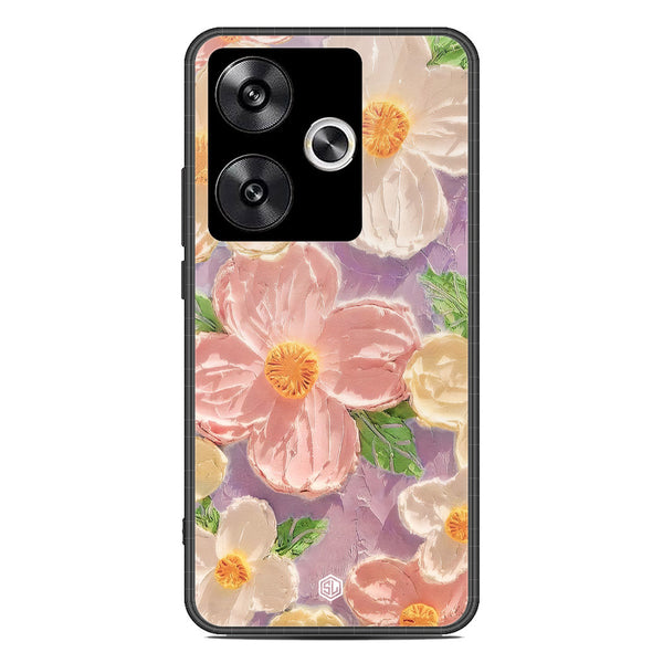 Floral Series Soft Phone Case - Premium Glass Case - Design 11 - Xiaomi Poco F6