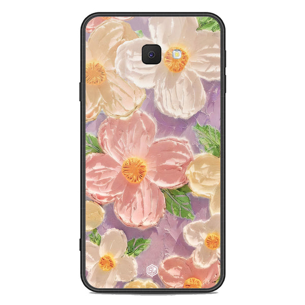 Floral Series Soft Phone Case - Premium Glass Case - Design 11 - Samsung Galaxy J7 Prime