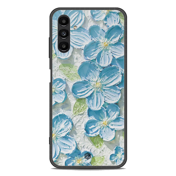 Floral Series Soft Phone Case - Premium Glass Case - Design 12 - Samsung Galaxy A04s