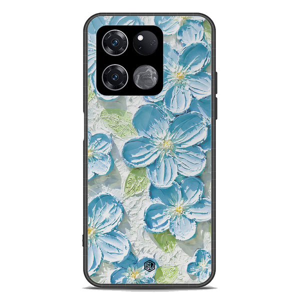 Floral Series Soft Phone Case - Premium Glass Case - Design 12 - OnePlus Ace Racing