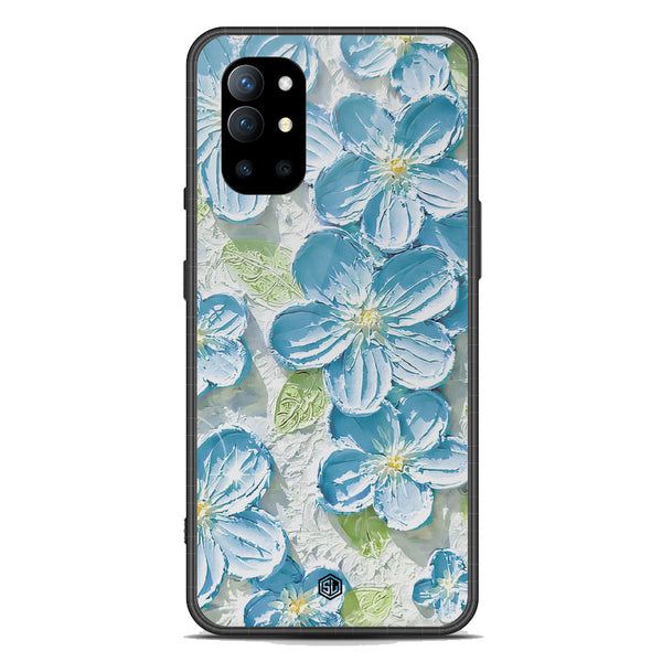 Floral Series Soft Phone Case - Premium Glass Case - Design 12 - OnePlus 9R