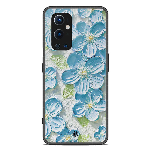 Floral Series Soft Phone Case - Premium Glass Case - Design 12 - OnePlus 9 Pro