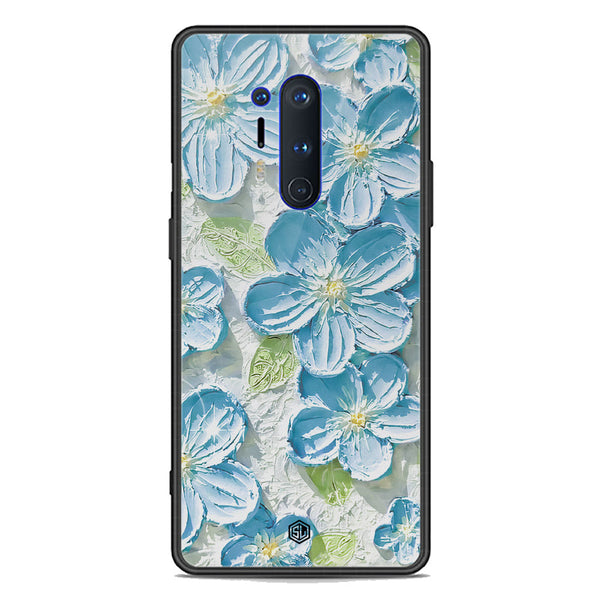 Floral Series Soft Phone Case - Premium Glass Case - Design 12 - OnePlus 8 Pro