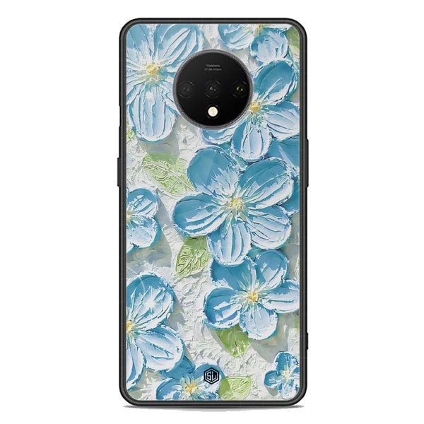 Floral Series Soft Phone Case - Premium Glass Case - Design 12 - OnePlus 7T