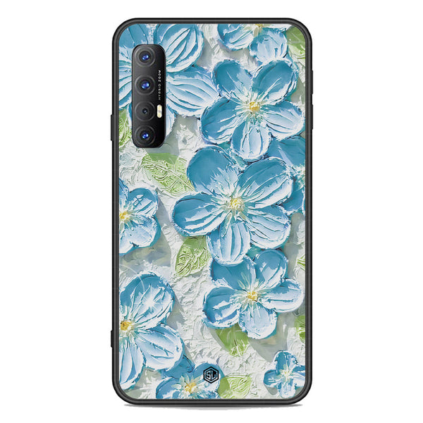 Floral Series Soft Phone Case - Premium Glass Case - Design 12 - Oppo Reno 3 Pro