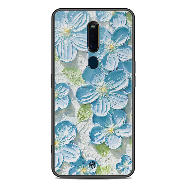 Floral Series Soft Phone Case - Premium Glass Case - Design 12 - Oppo R19