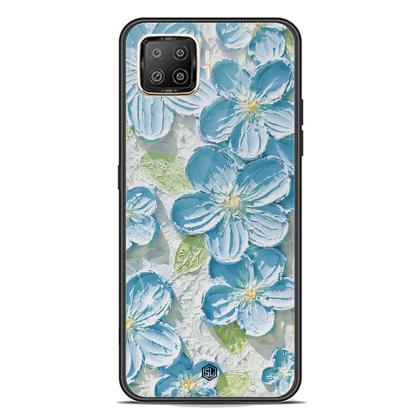 Floral Series Soft Phone Case - Premium Glass Case - Design 12 - Oppo A93