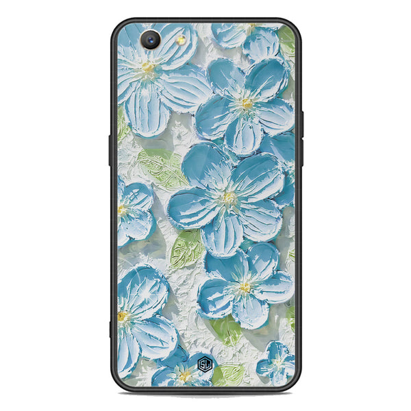 Floral Series Soft Phone Case - Premium Glass Case - Design 12 - Oppo A59