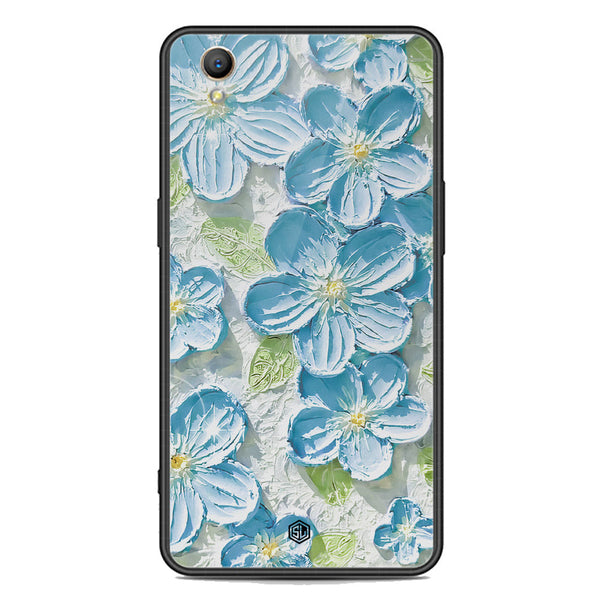 Floral Series Soft Phone Case - Premium Glass Case - Design 12 - Oppo A37