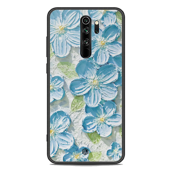 Floral Series Soft Phone Case - Premium Glass Case - Design 12 - Xiaomi Redmi Note 8 Pro