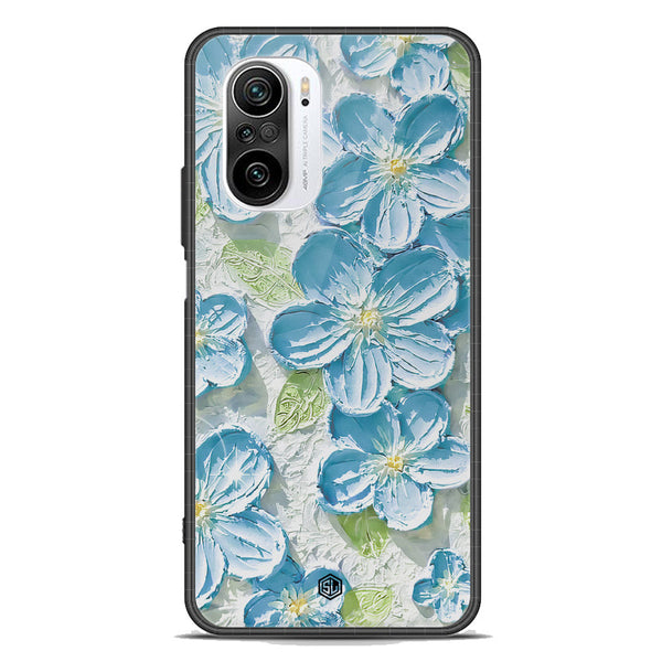 Floral Series Soft Phone Case - Premium Glass Case - Design 12 - Xiaomi Redmi K40 Pro