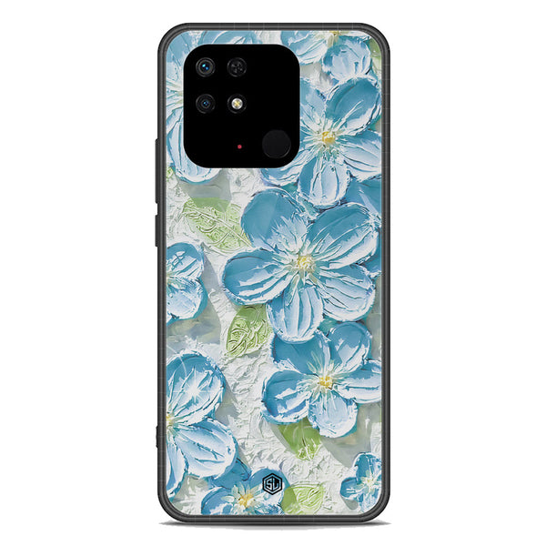 Floral Series Soft Phone Case - Premium Glass Case - Design 12 - Xiaomi Redmi 10C