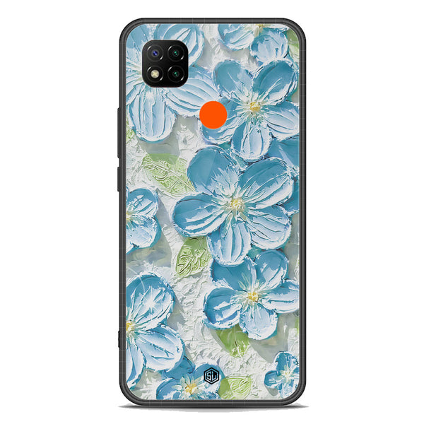 Floral Series Soft Phone Case - Premium Glass Case - Design 12 - Xiaomi Redmi 9C