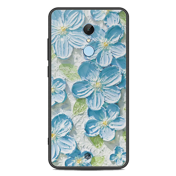 Floral Series Soft Phone Case - Premium Glass Case - Design 12 - Xiaomi Redmi 5