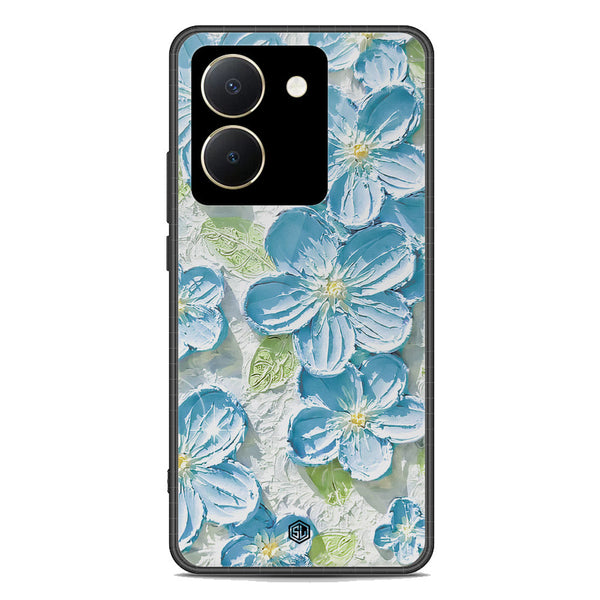 Floral Series Soft Phone Case - Premium Glass Case - Design 12 - Vivo Y36 4G