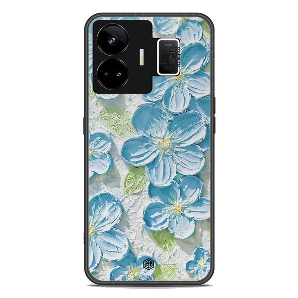 Floral Series Soft Phone Case - Premium Glass Case - Design 12 - Realme GT Neo 5