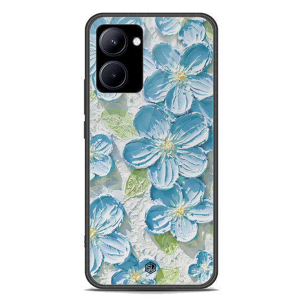 Floral Series Soft Phone Case - Premium Glass Case - Design 12 - Realme C33