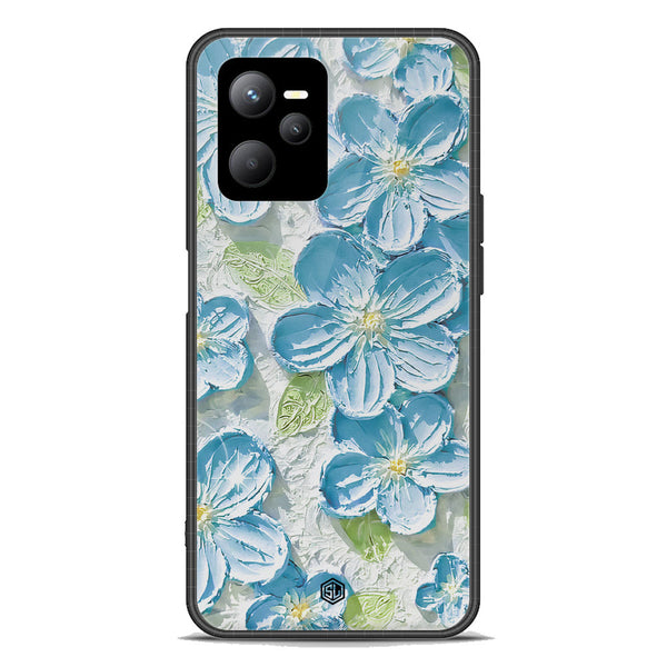 Floral Series Soft Phone Case - Premium Glass Case - Design 12 - Realme 9 Pro