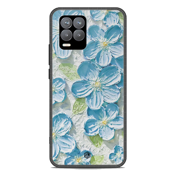 Floral Series Soft Phone Case - Premium Glass Case - Design 12 - Realme 8