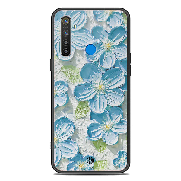 Floral Series Soft Phone Case - Premium Glass Case - Design 12 - Realme 6i