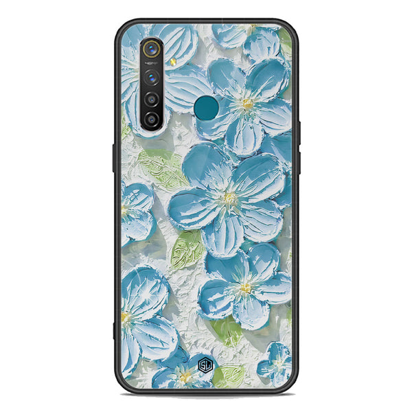 Floral Series Soft Phone Case - Premium Glass Case - Design 12 - Realme 5 Pro