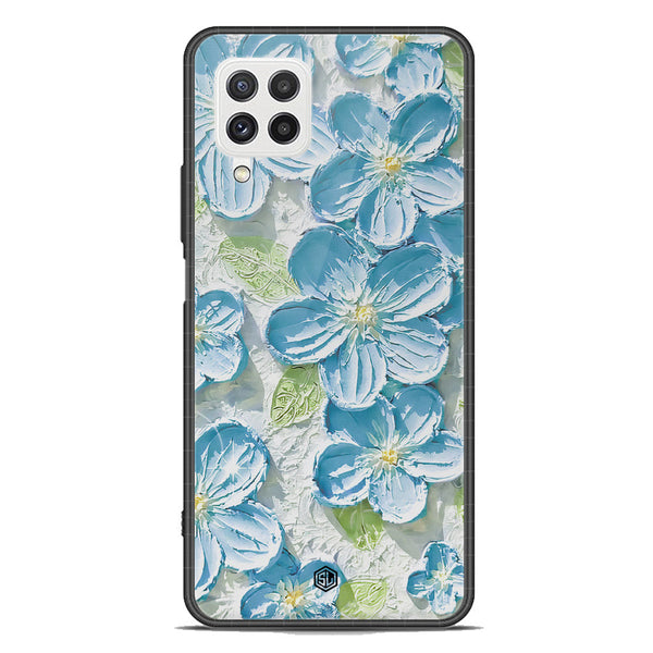 Floral Series Soft Phone Case - Premium Glass Case - Design 12 - Samsung Galaxy M32