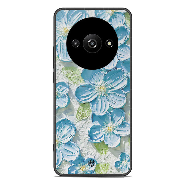 Floral Series Soft Phone Case - Premium Glass Case - Design 12 - Xiaomi Redmi A3