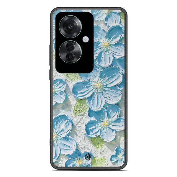 Floral Series Soft Phone Case - Premium Glass Case - Design 12 - Oppo Reno 11F