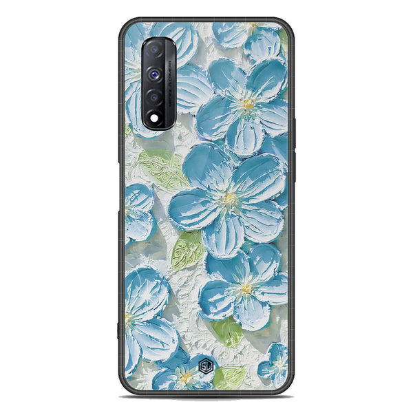 Floral Series Soft Phone Case - Premium Glass Case - Design 12 - Realme Narzo 30