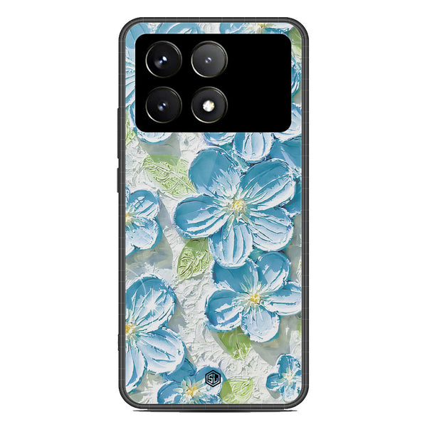 Floral Series Soft Phone Case - Premium Glass Case - Design 12 - Xiaomi Poco X6 Pro