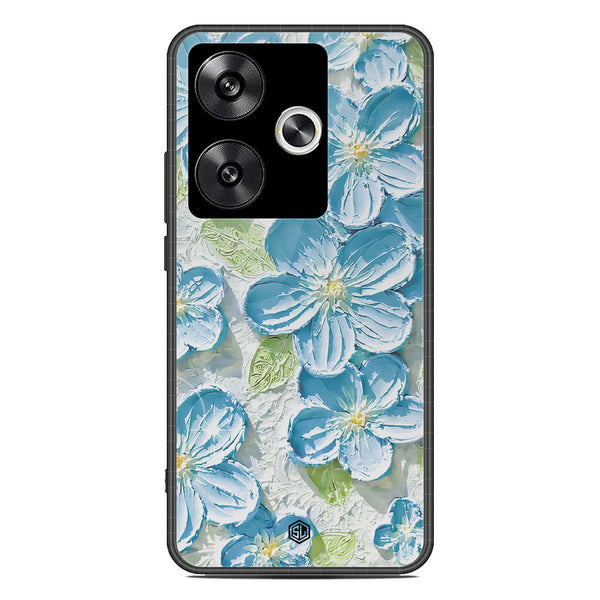 Floral Series Soft Phone Case - Premium Glass Case - Design 12 - Xiaomi Poco F6