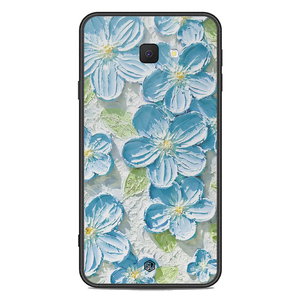 Floral Series Soft Phone Case - Premium Glass Case - Design 12 - Samsung Galaxy J7 Prime