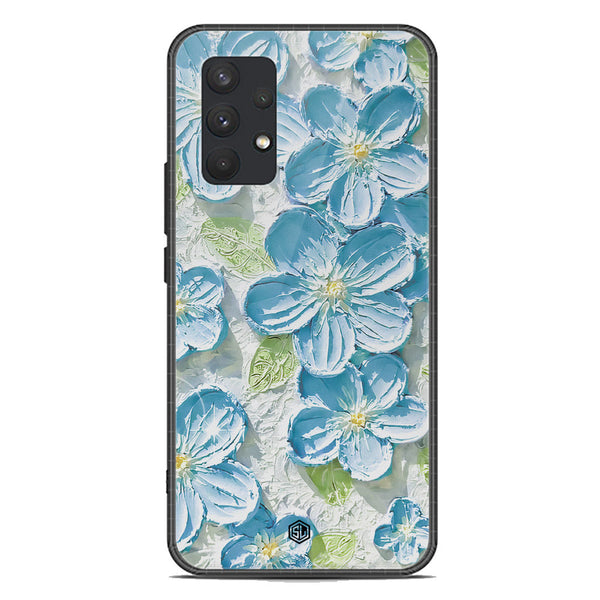 Floral Series Soft Phone Case - Premium Glass Case - Design 12 - Samsung Galaxy A32