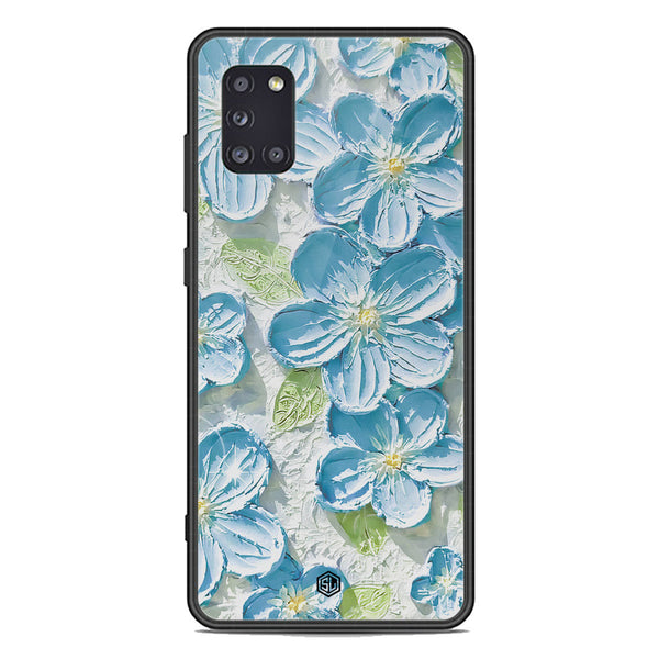 Floral Series Soft Phone Case - Premium Glass Case - Design 12 - Samsung Galaxy A31