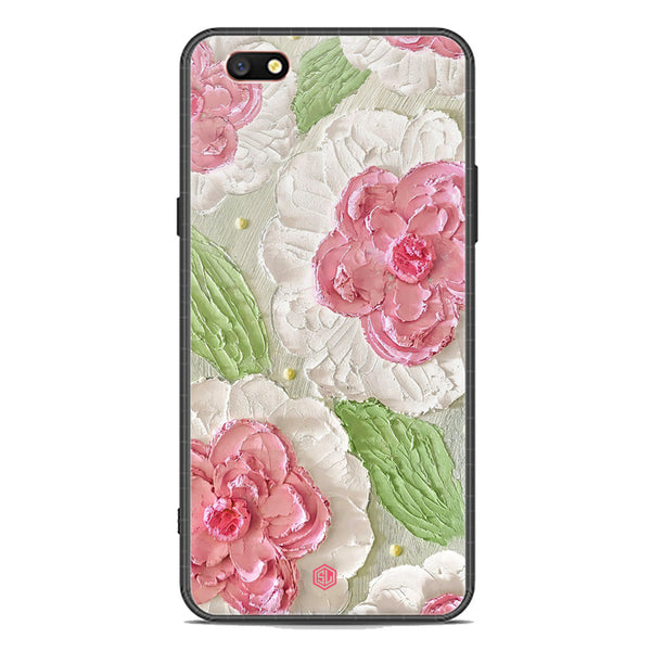 Floral Series Soft Phone Case - Premium Glass Case - Design 13 - Oppo F3