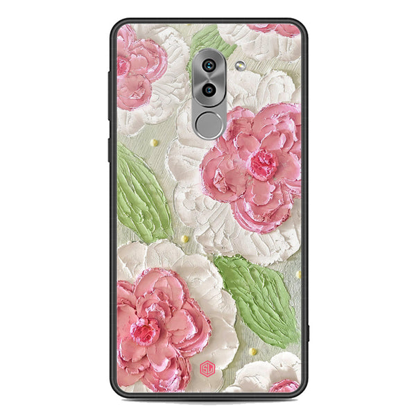 Floral Series Soft Phone Case - Premium Glass Case - Design 13 - Huawei Mate 9 Lite